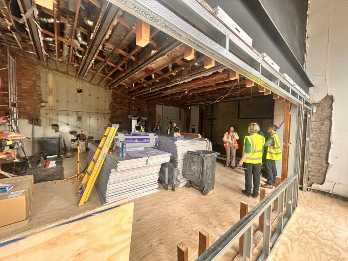 Build update from what will be observation room 2